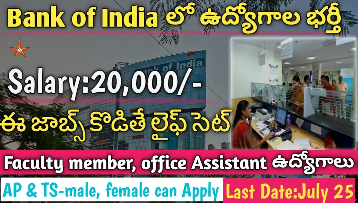 Bank of India Recruitment 2024